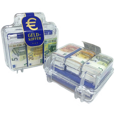 Kufřík s čokoládovými EURO bankovkami 33 g