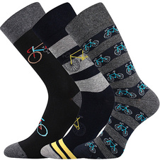 Dárkově balené ponožky - cyklistické