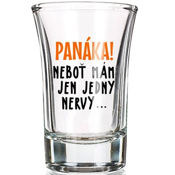 Vtipný panák Panáka! Neboť mám jen jedny nervy…