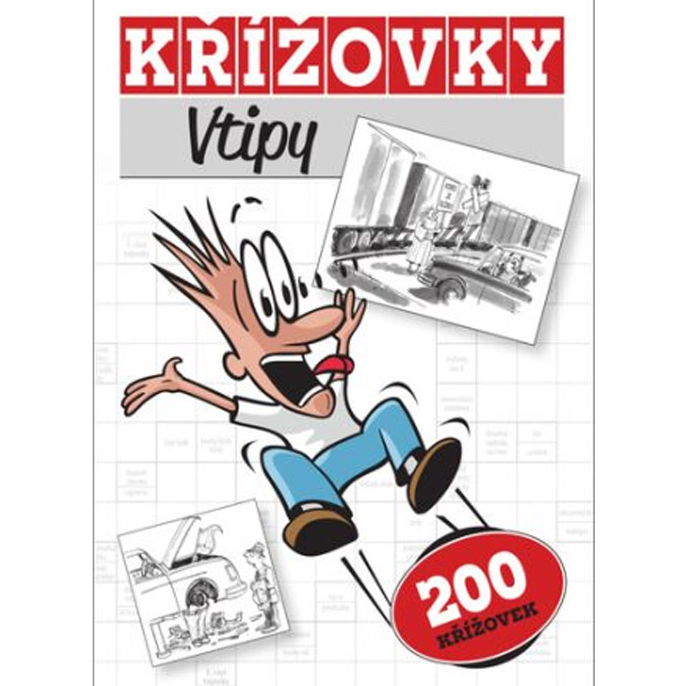 Křížovky Vtipy - 200 křížovek