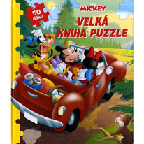 Mickey a jeho přátelé - Velká kniha puzzle